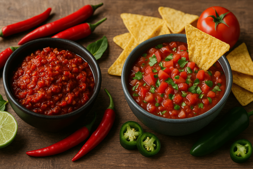 Sambal vs Salsa