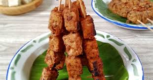 Sate Manado tempe